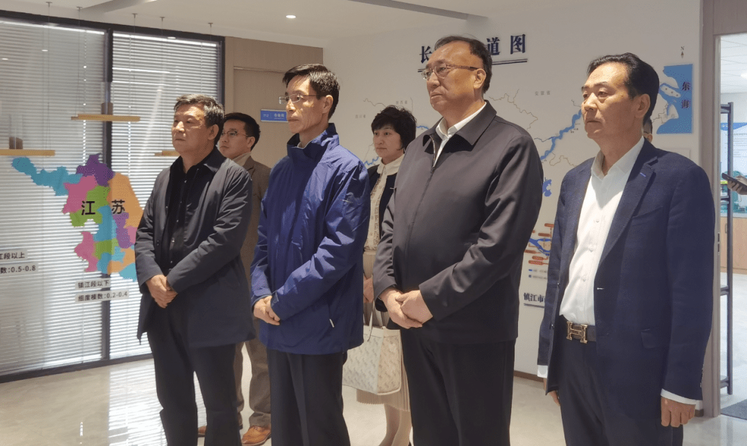 2023年3月29日,中国砂石协会会长胡幼奕,副会长王宇翔,副秘书长赵婧