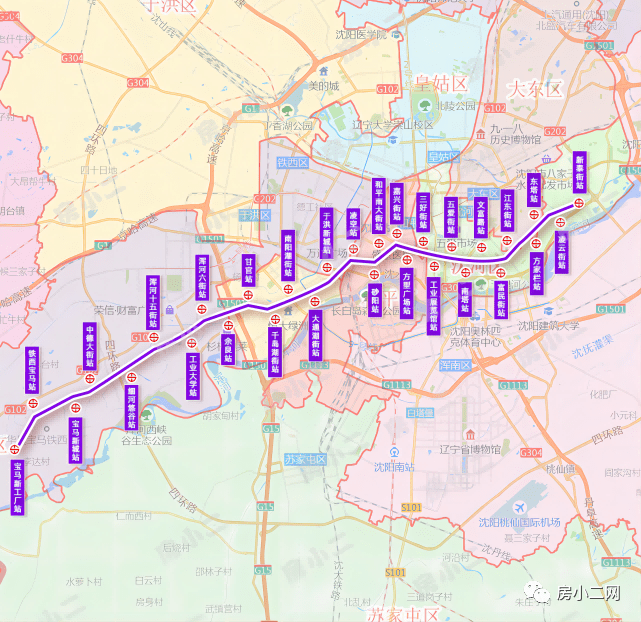 瀋陽5條在建地鐵線路,最新進展!_施工_車站_高架