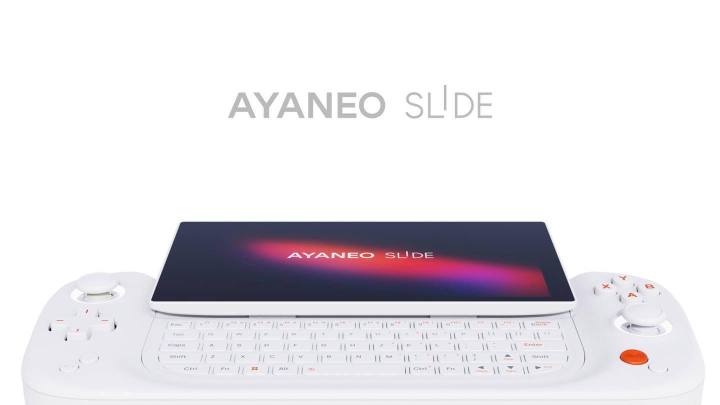 AYANEO Slide 滑盖掌机亮相     搭载 AMD最新 R7 7840U 处理器