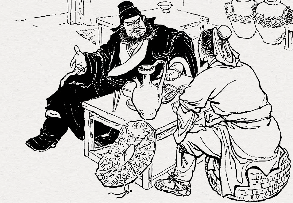 都江堰民间故事丨三国系列:张飞卖肉_李刀_都安县_买主