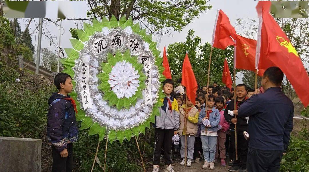 傳承紅色基因 | 武隆區各校(園)開展清明祭掃活動_小學_烈士陵園_全體