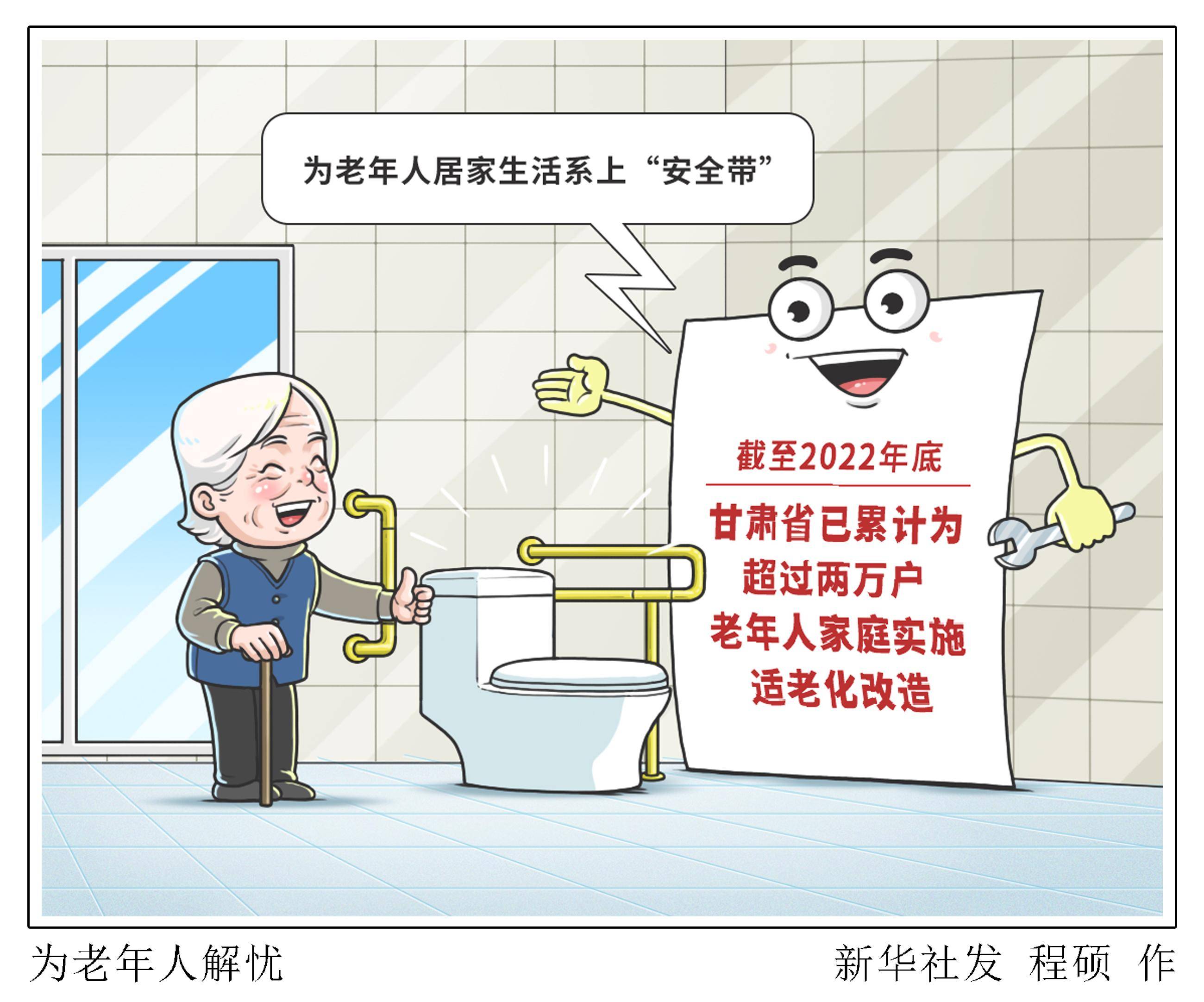 (图表·漫画)〔社会〕为老年人解忧_新华社_改造_家庭
