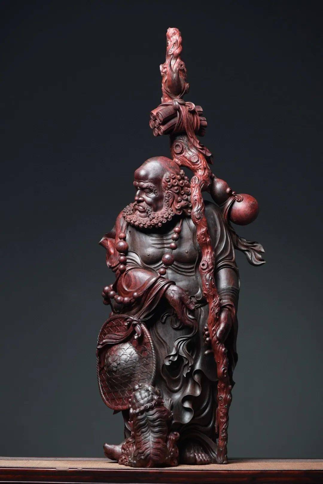 【巨匠严选】67小叶紫檀61达摩造像