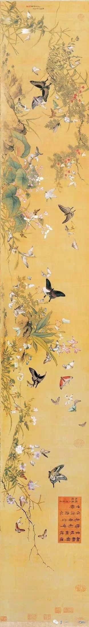 历代名家笔下那些最经典的花卉长卷！_搜狐网