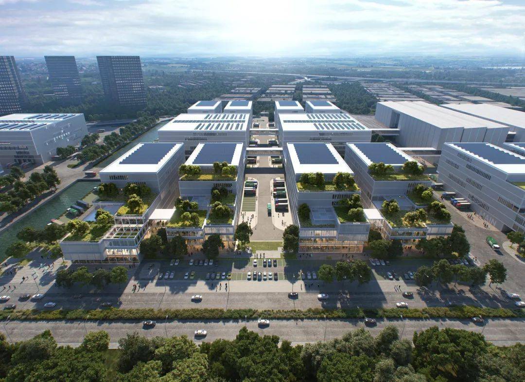 竞赛结果 | 预制菜产业园项目建筑概念方案设计竞赛_物流_冷库_布局