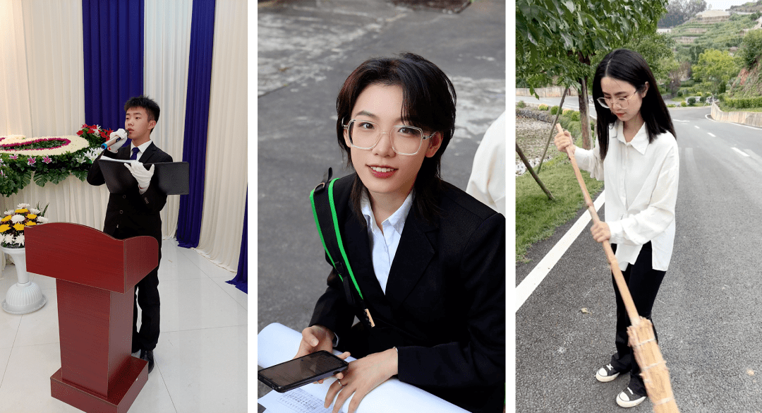 中国最年轻的入殓师，16岁入行_殡葬_专业_工作