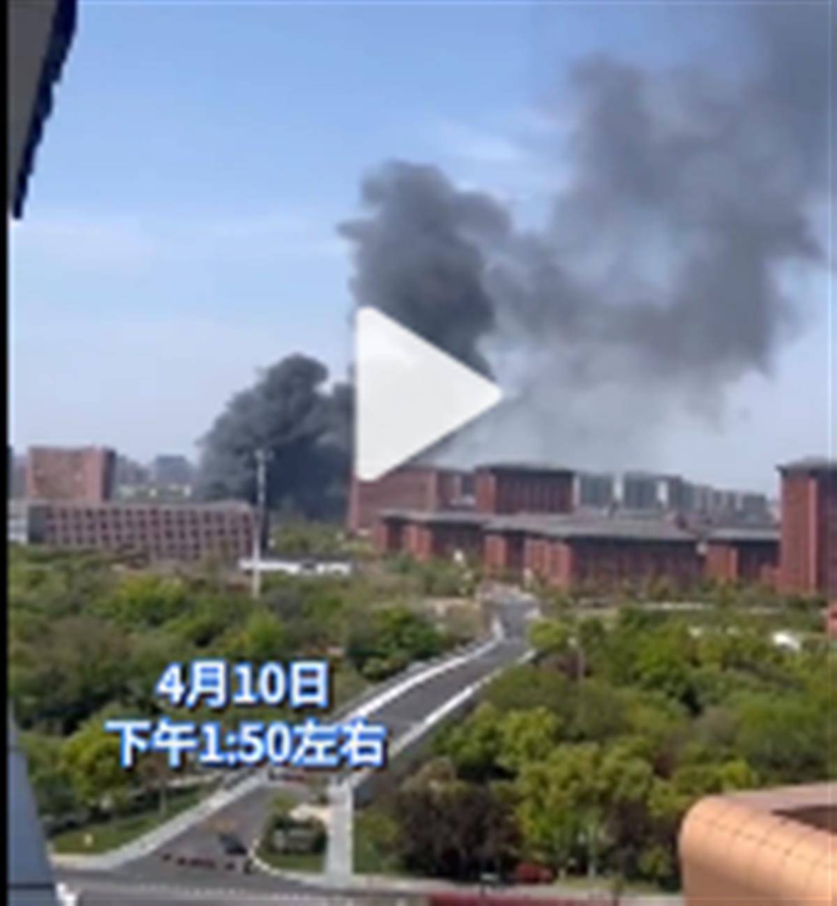 浙江大学紫金港校区着火_蓝新闻_中国_保护