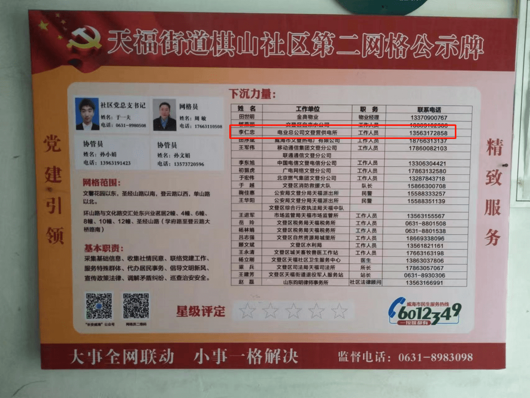 "网格 电格",服务群众"满格"—— 记威海文登区