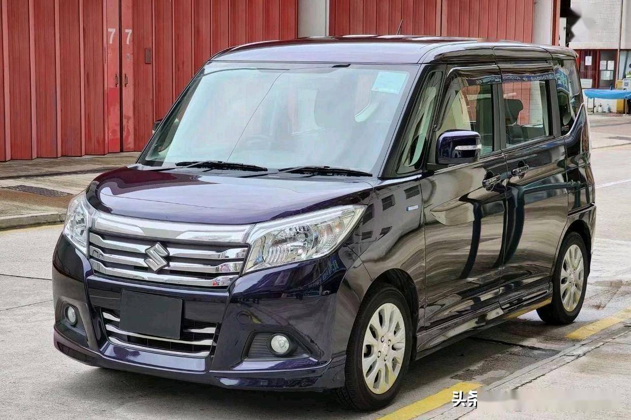 俗称升级版"北斗星",铃木solio亮相街头,依旧"方盒子"造型_搜狐汽车