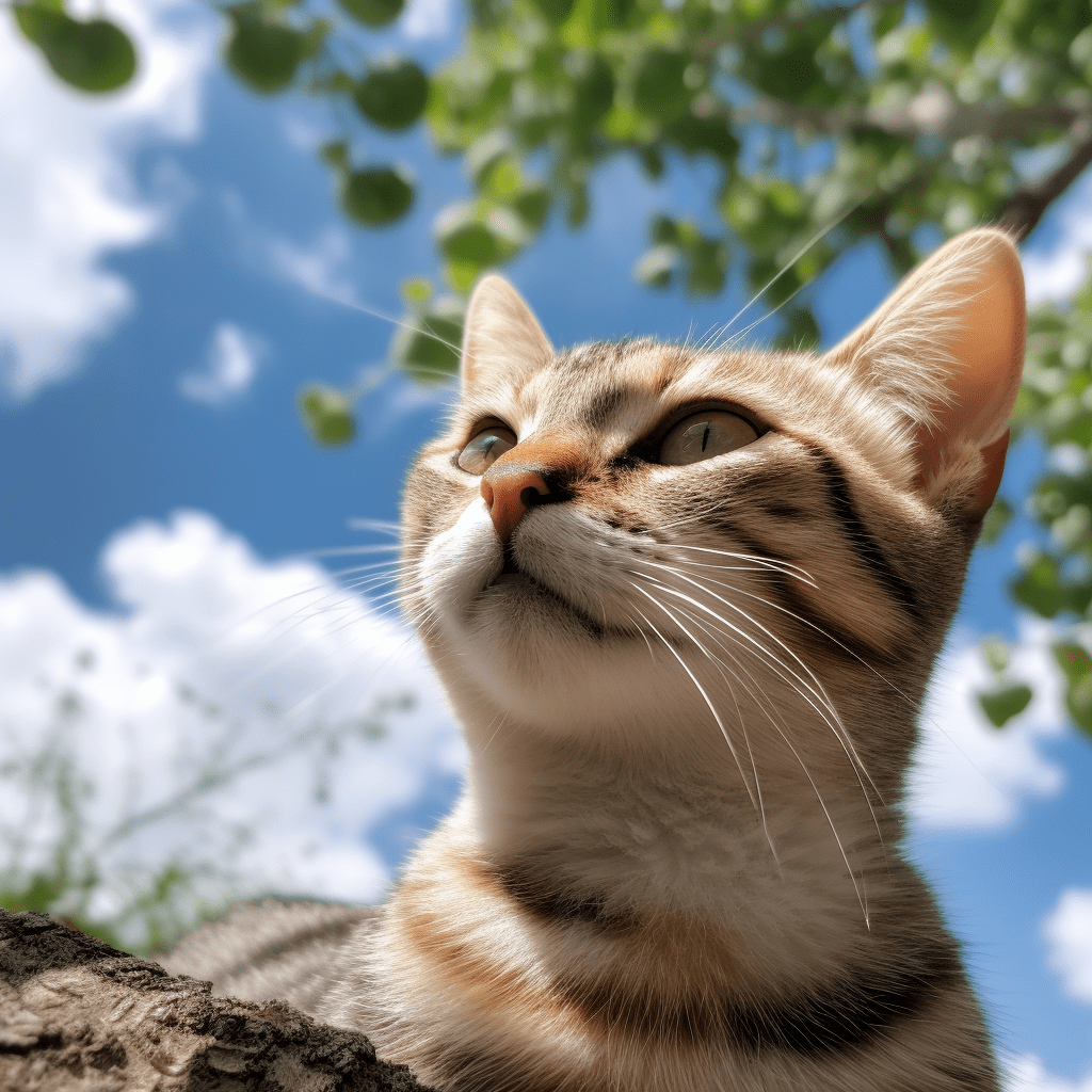 9只悠哉猫咪闲享树下时光,和它们一起感受慵懒的乐趣!