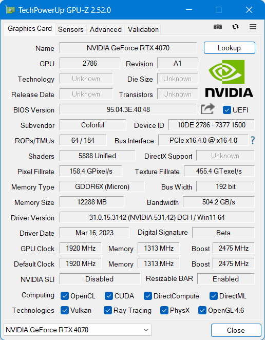 NVIDIA GeForce RTX 4070 评测：DLSS 3 加持的狞恶性能小钢炮