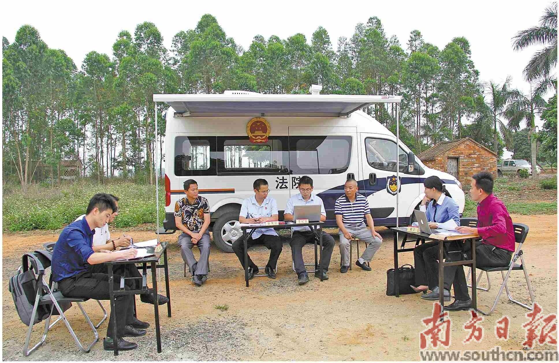 "指尖"解纠纷 司法为民再提质_遂溪_调解_法律