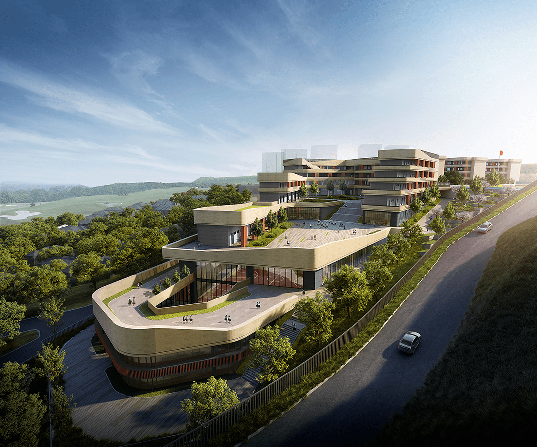 【uas】理事快讯|重庆市设计院作品金渝学校二期开工建设_项目_教育