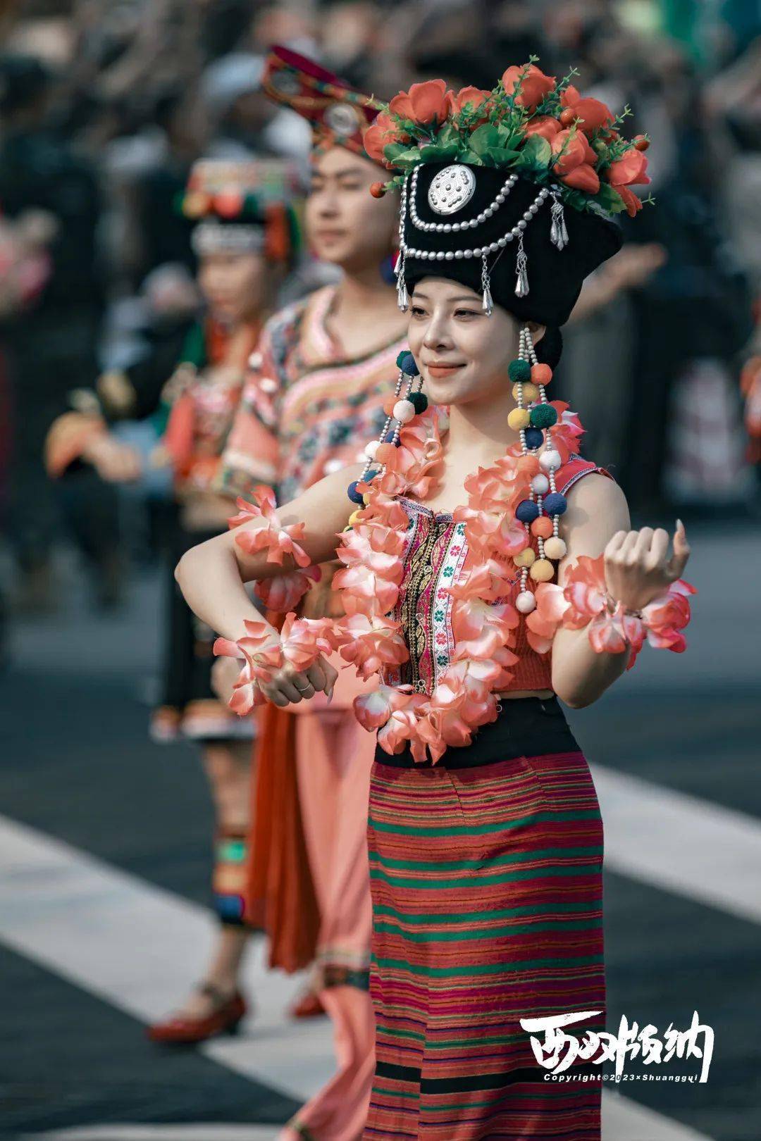 【欢度泼水节】西双版纳傣历1385年新年节民族民间传统文化大游演暨"