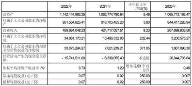 北海国发川山生物股份有限公司2022年度陈述摘要