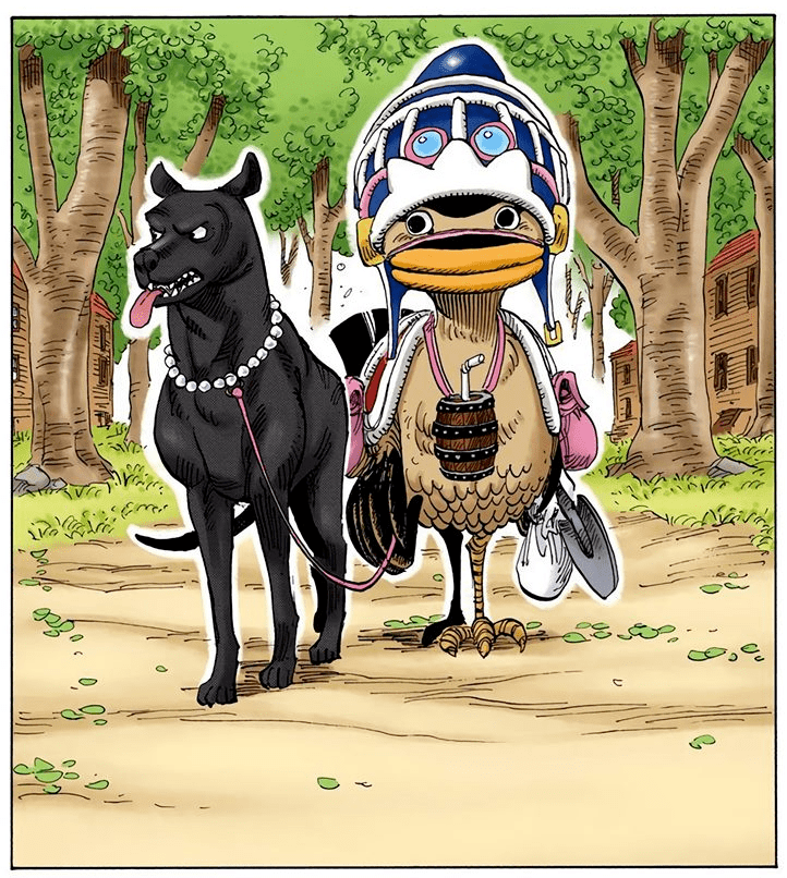 海贼王动物剧场之薇薇和卡鲁