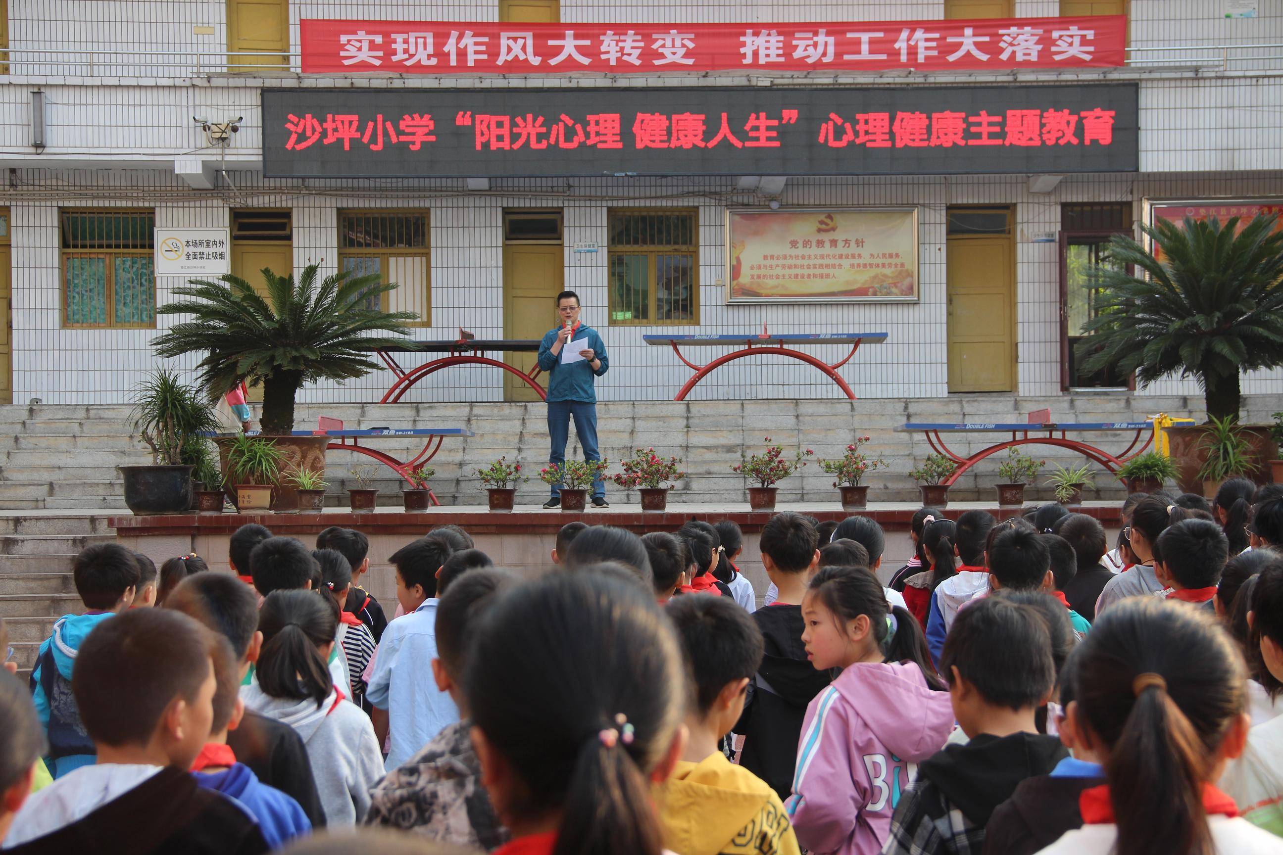 重庆市垫江县沙坪小学关工委组织开展师生心理健康专题教育_问题_活动