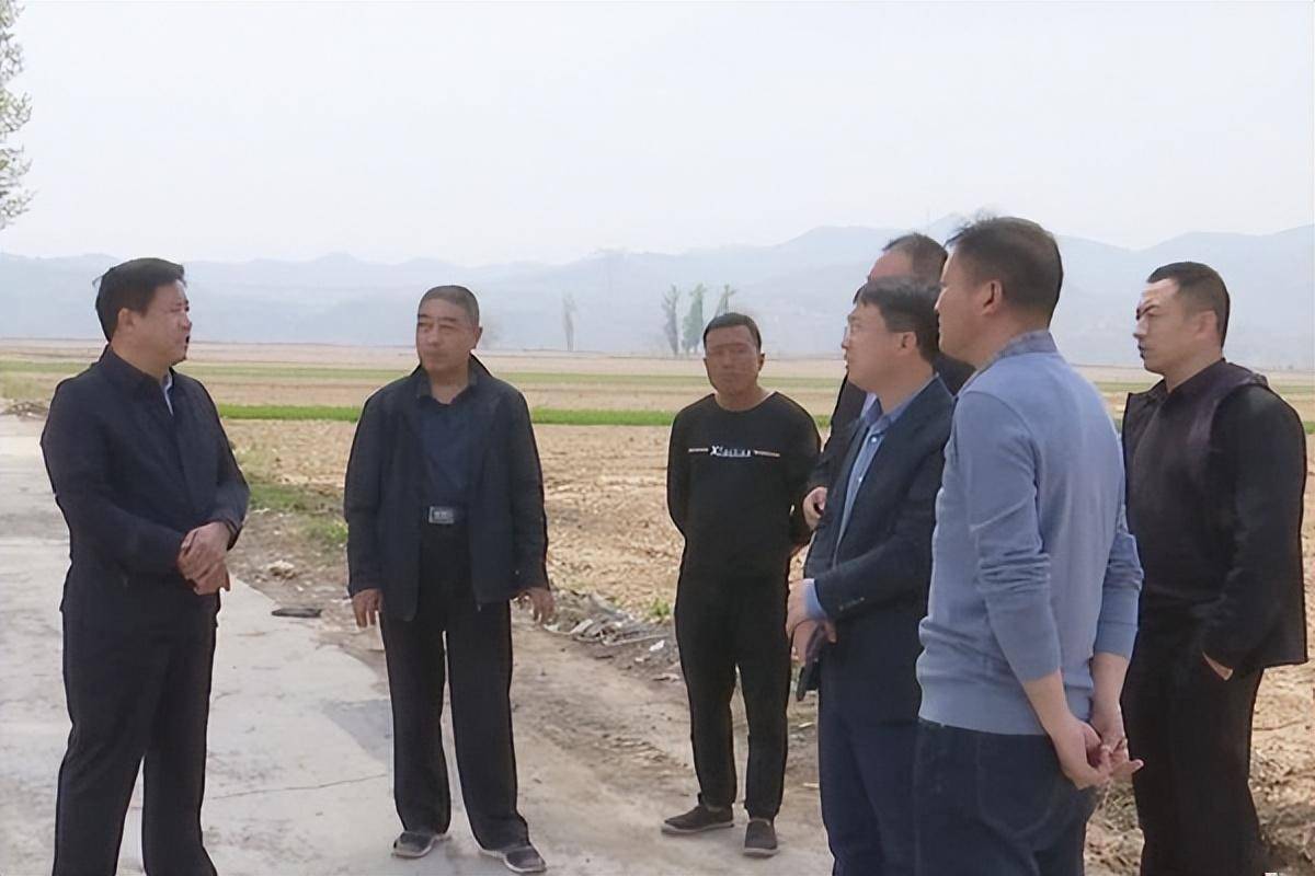 黄河新闻网长治讯:4月17日,黎城县人民政府副县长王瑞岗带队调研万亩