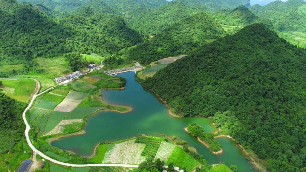 巫溪县咸水水库图片