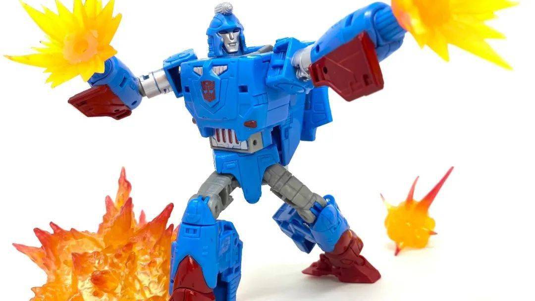 变形金刚传世:进化系列d级敌无双实物入手图集锦_玩具_动画_模玩