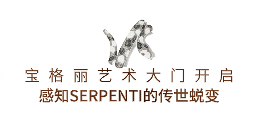 仅剩13天！宝格丽邀你走入SERPENTI的世界，摸索灵蛇与艺术的“奥秘”！