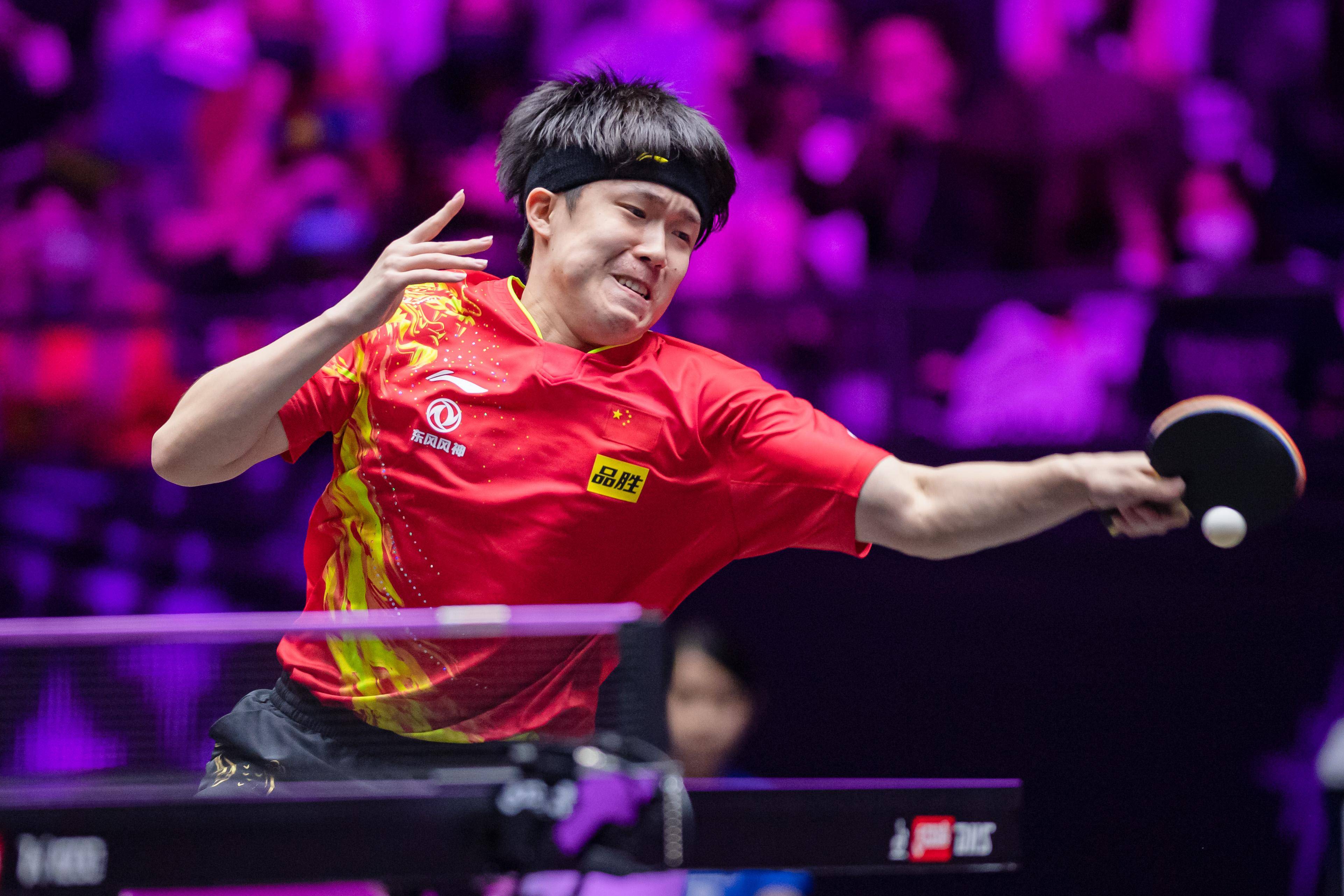 （体育）乒乓球——澳门冠军赛：王楚钦晋级决赛