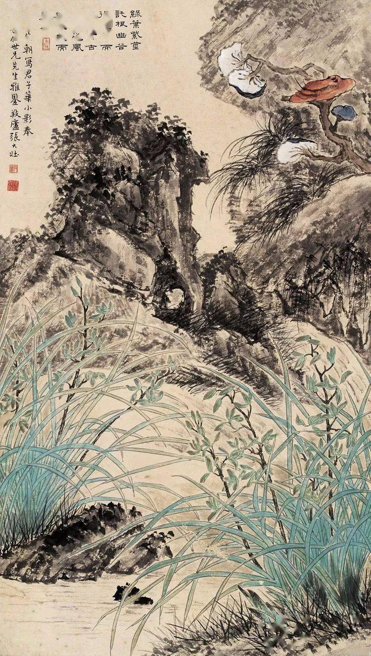 张大壮花鸟画欣赏（精品80幅）_手机搜狐网