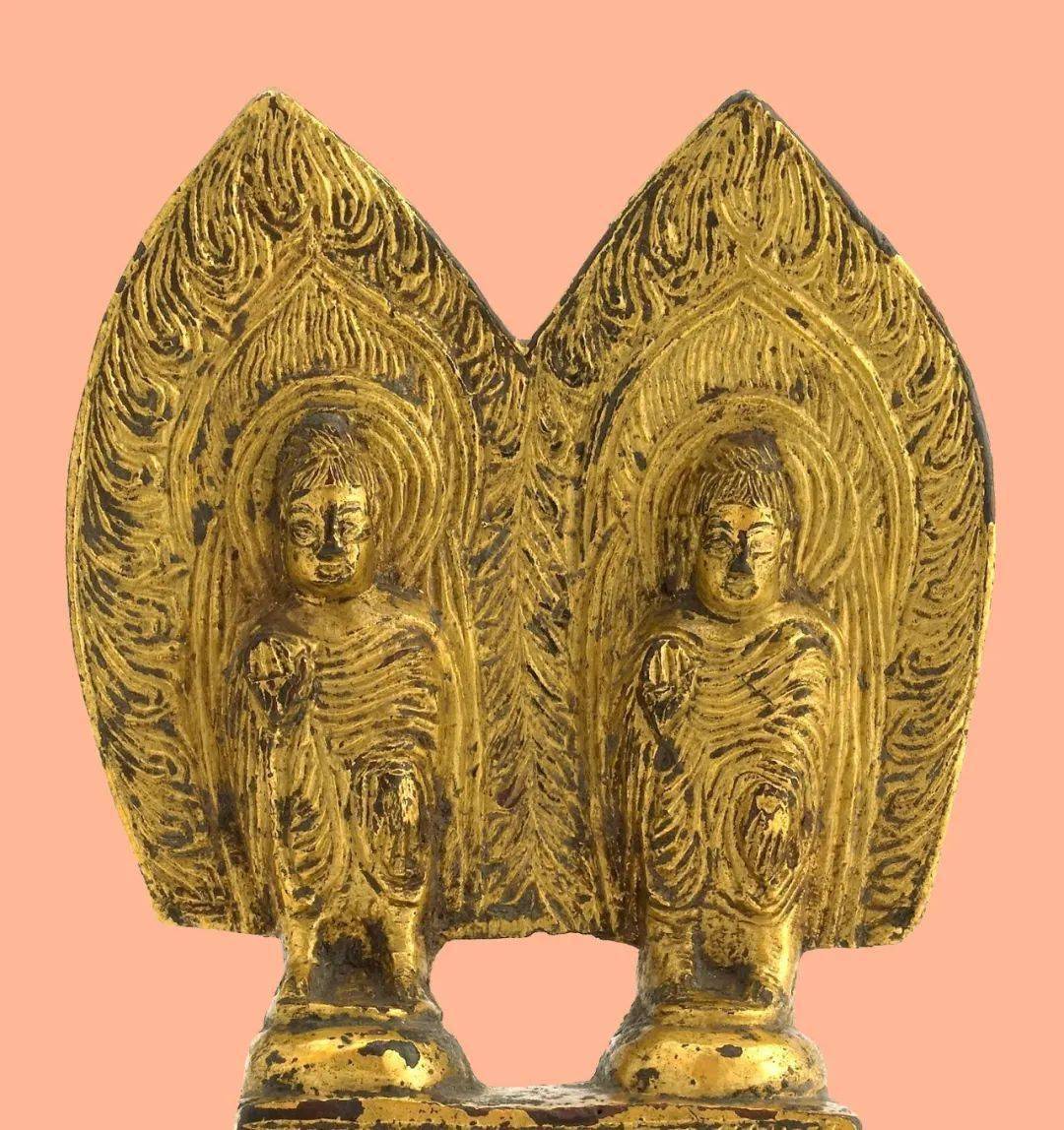 北魏释迦多宝二佛造像欣赏_佛教_袈裟_莲华经