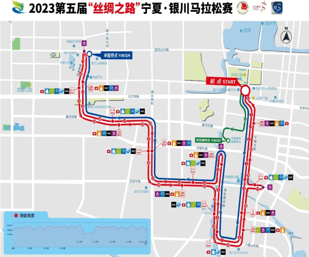 报名时间:2023年4月21日10点起,各项目满额即止【其中2021银川马拉松