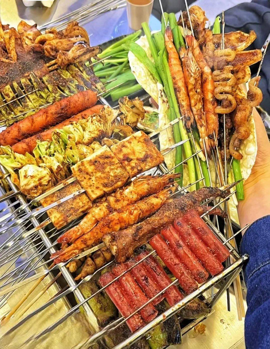 旅游|三门峡也有"淄博烧烤美食广场" 了, 游园免费吃烧烤_豫西大峡谷