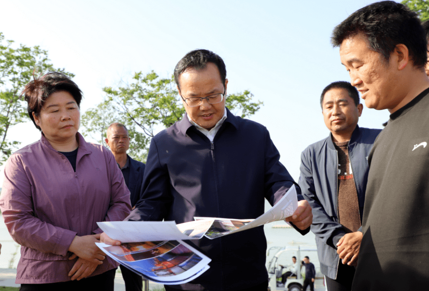 淮阳区委书记张建党调研公园游园和道路建设工作_工程_相关_部门