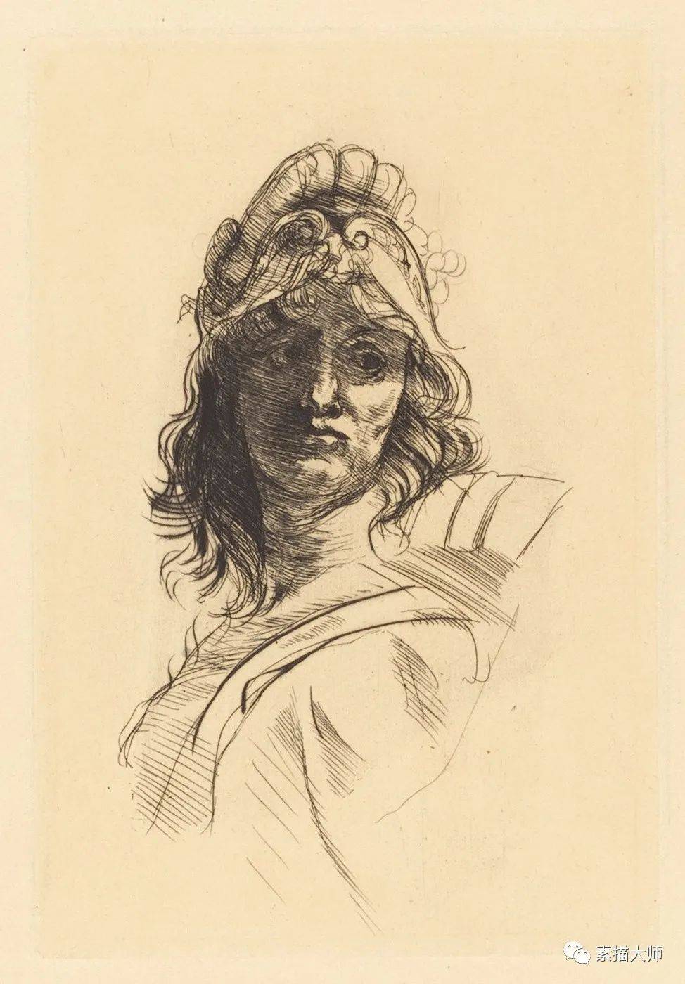 雕塑大师,罗丹素描手稿_西方_世纪_艺术
