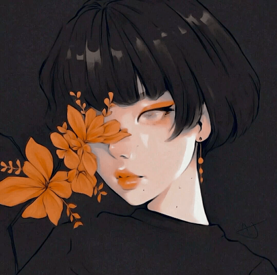 头像|看起来很拽的动漫男女生头像_wi-fi_图片_字体