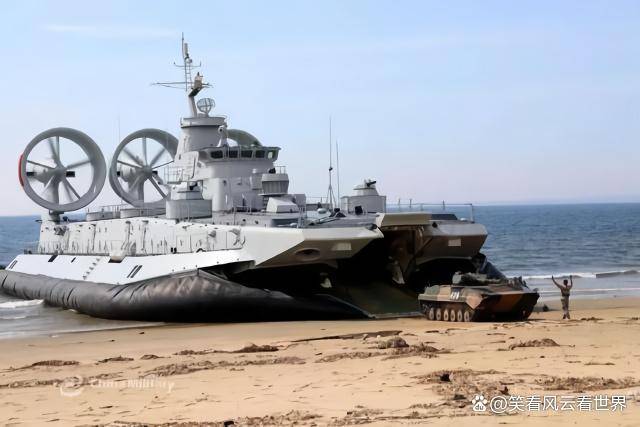 俄罗斯军用舰船纵览（四十二）-“野牛”级气垫登陆艇_手机搜狐网