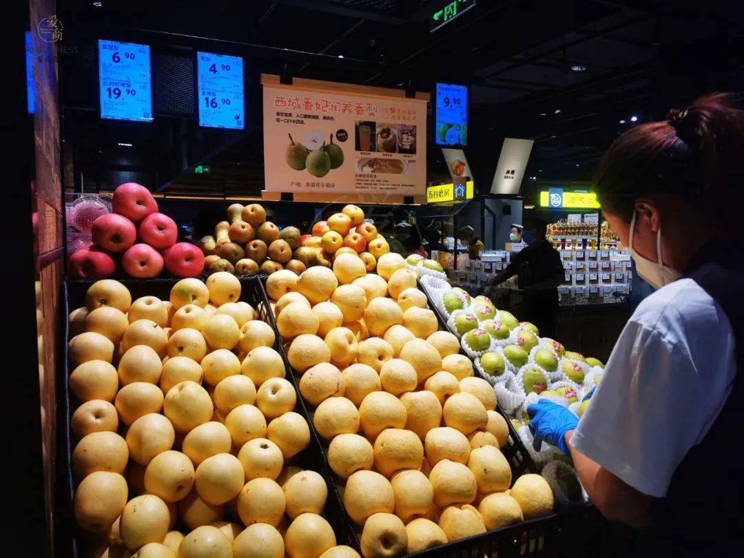 胖东来金汇店——生鲜陈列分享_零售_顾客_自然
