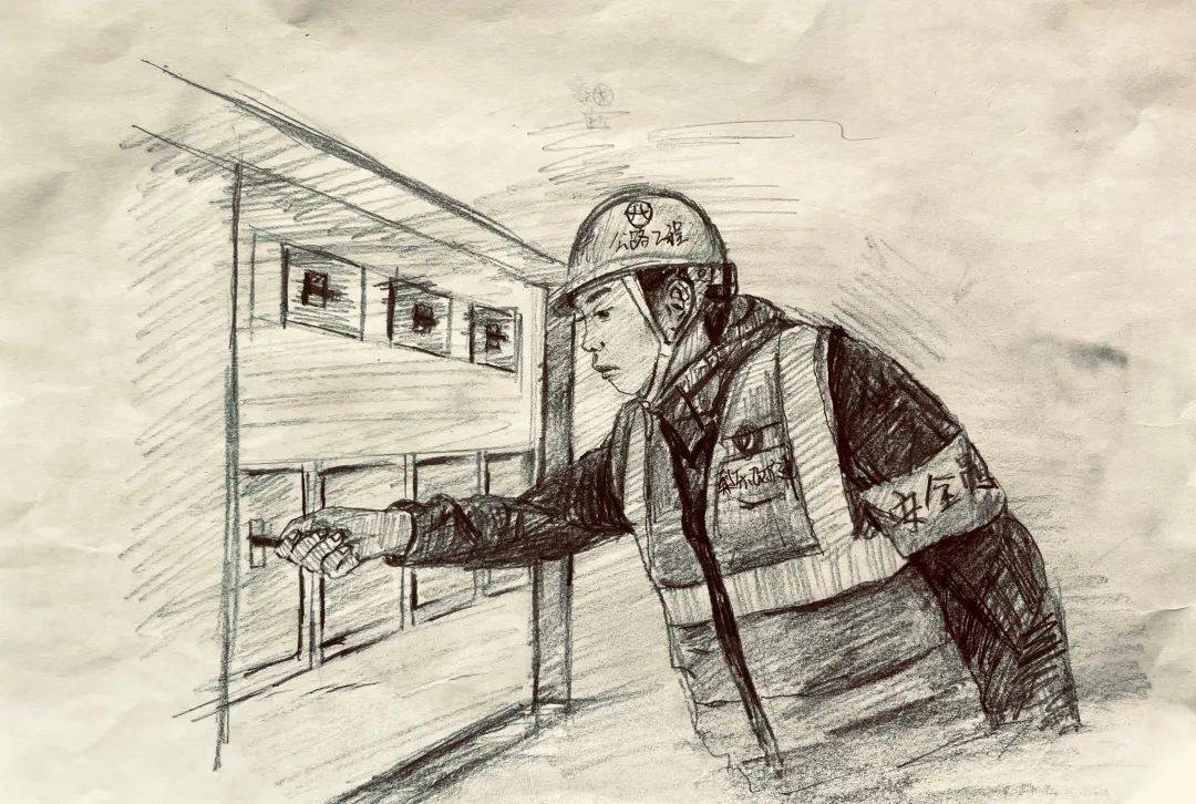 一支铅笔,描绘一线劳动的"人""愿""景"_建设_高速公路_一角