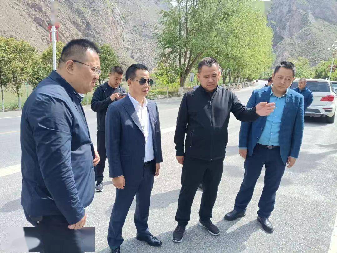 绵阳天泰实业集团有限公司考察调研舟曲县重点项目建设_发展_环境