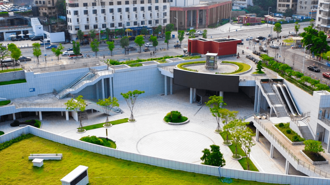 这个地铁出入口即将开通!_石湾_广场_市民