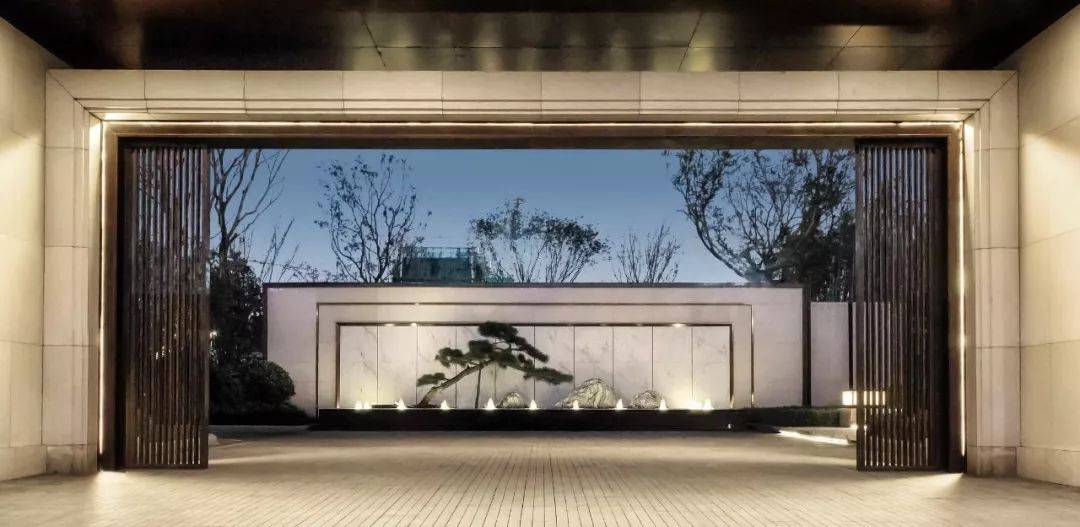 100款石材景墙设计案例,收藏起来吧!_龙湖_中海_保利