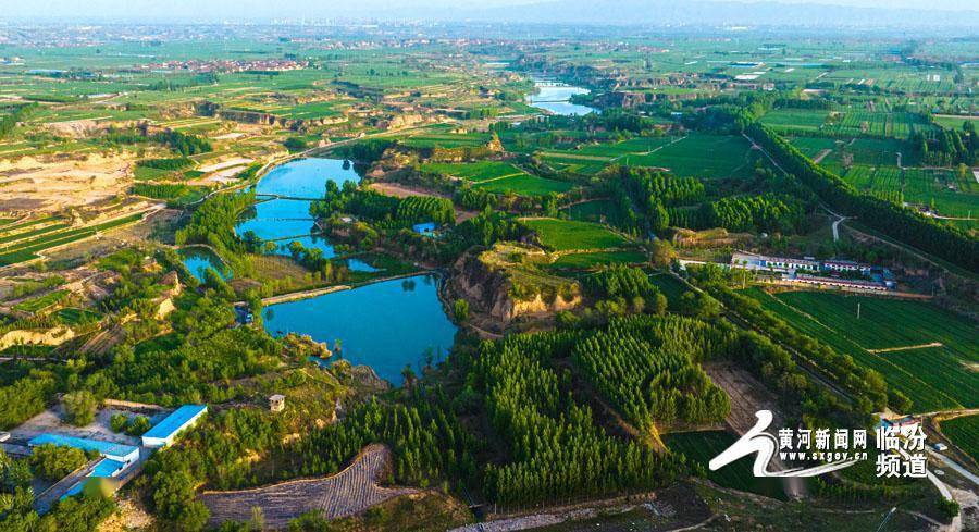 视觉临汾:襄汾双龙湖湿地公园景色秀丽_国家_襄汾县_西贾乡