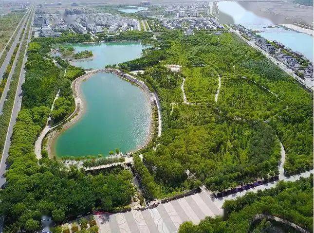 嘉峪关春季柳枝泛绿,春意盎然,夏季则绿树成荫,绿韵流淌;东湖生态公园