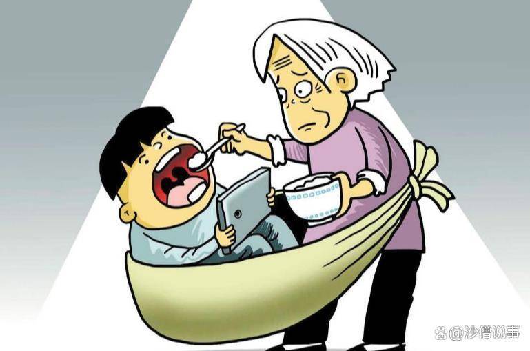 孙子却对奶奶又打又骂以前有句话叫隔代亲,老人无限制的溺爱孩子,可以