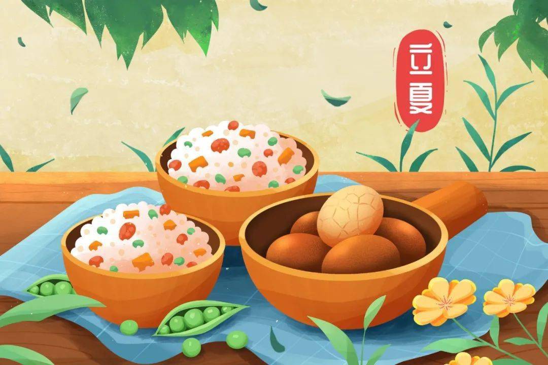 在江南一带,素有"立夏尝三新"的习俗,即品尝新鲜的时令食物.