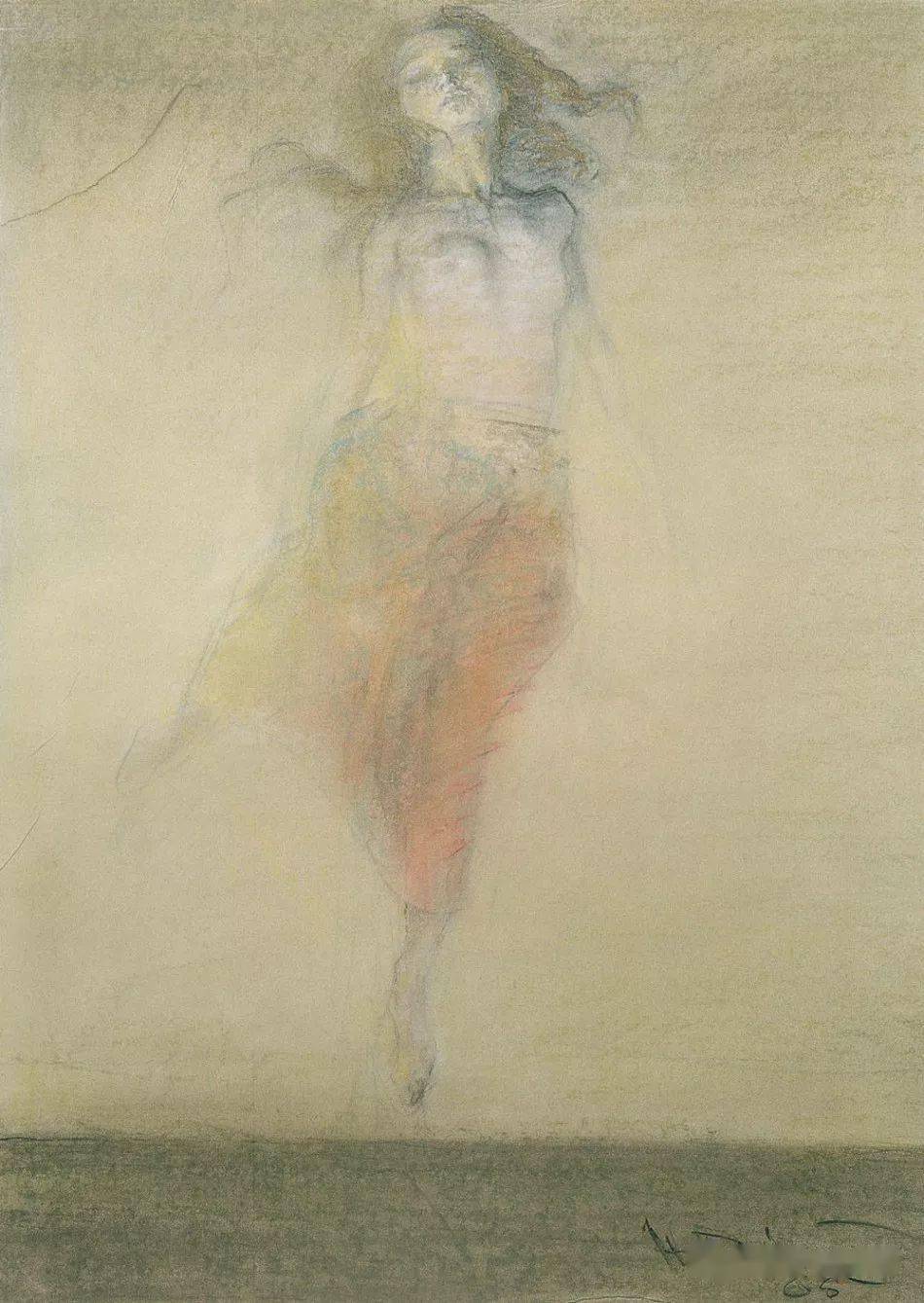 何多苓油画作品欣赏_女人_艺术_最好的