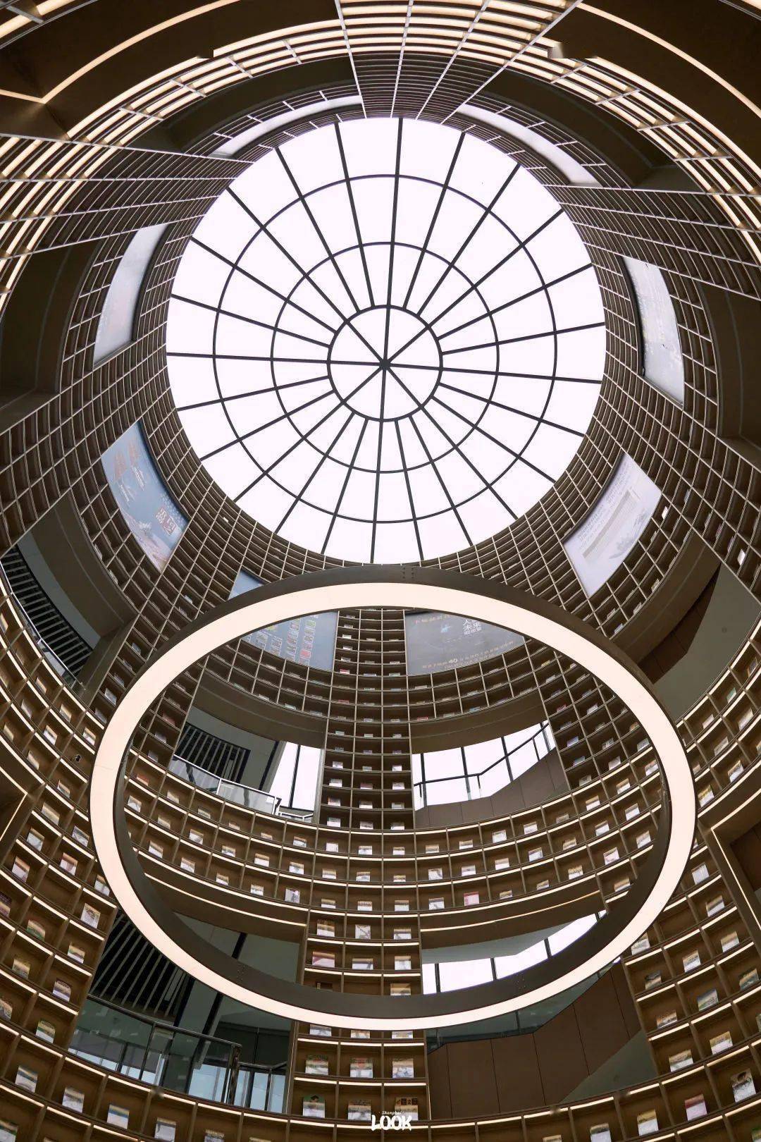 上海又多了一座好看的图书馆_阅览室_环形_江川