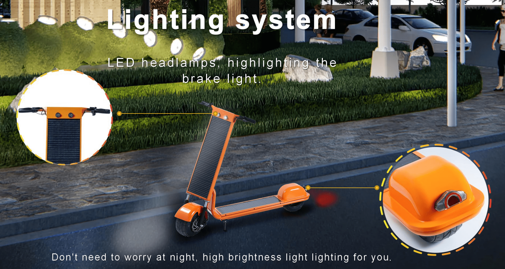 蜗牛智行带来"太阳能滑板车"产品