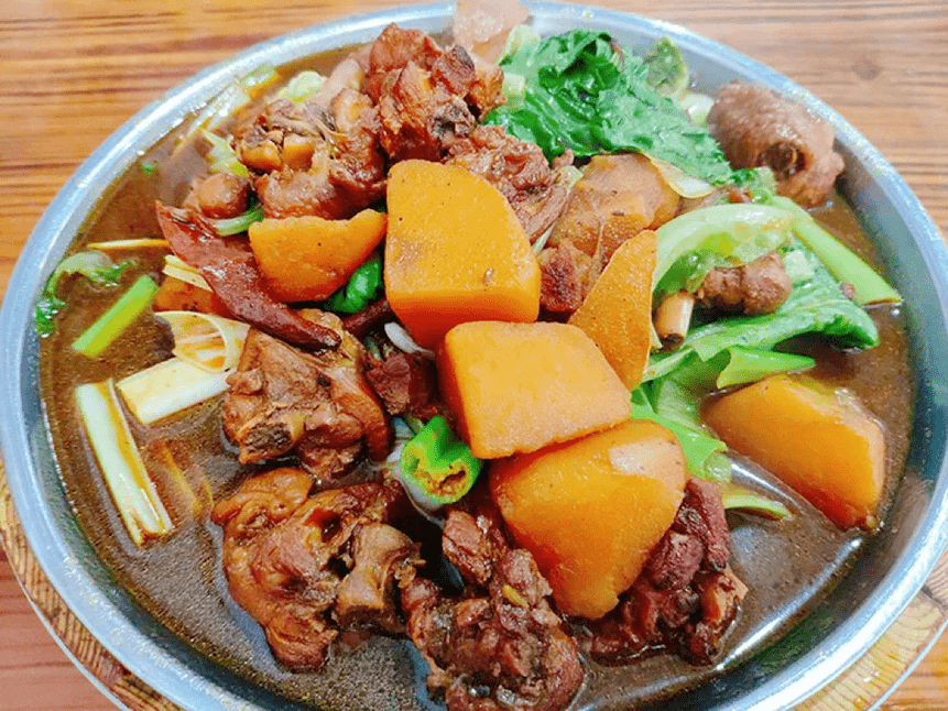 yyds运城大盘鸡!千万粉丝级美食博主空降首选!_土豆_味道_鸡块