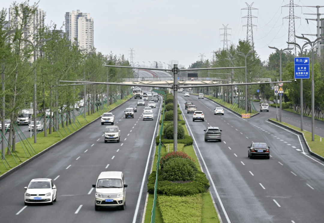 沙河大道快速路效果图图片