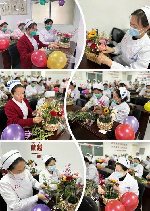 "5·12"国际护士节 花漾天使插花_活动_白衣_美的