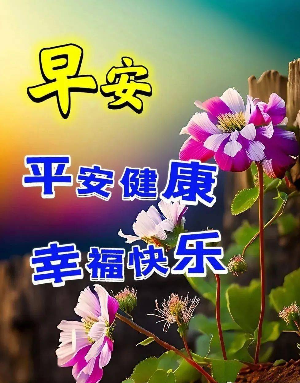 早上好 愿您新的一天